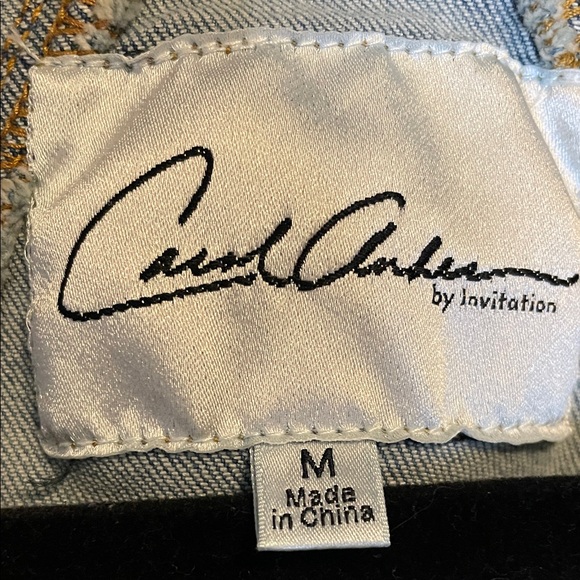 Carol Anderson by Invitation (CAbi) Light Blue Denim Jacket - Picture 4 of 6